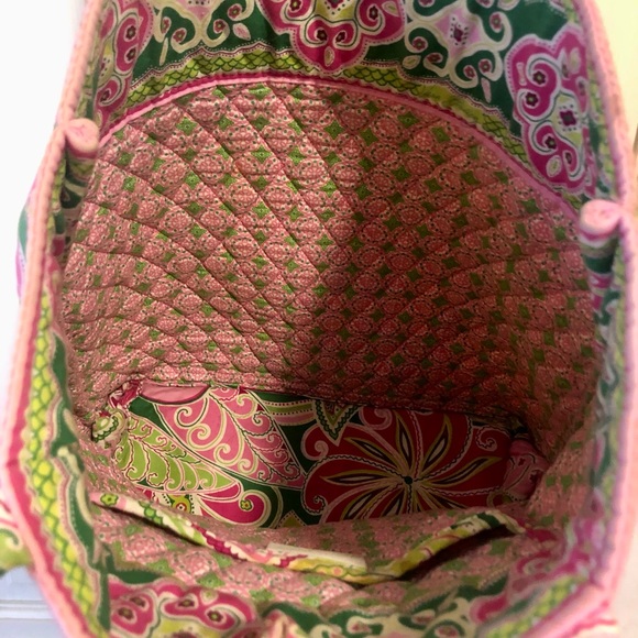 Vera Bradley bag with pink/green pattern - Picture 2 of 3